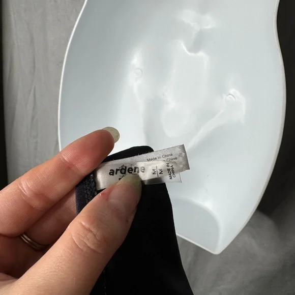 Black Bikini with Pink Flamingo Accents - Picture 6 of 7